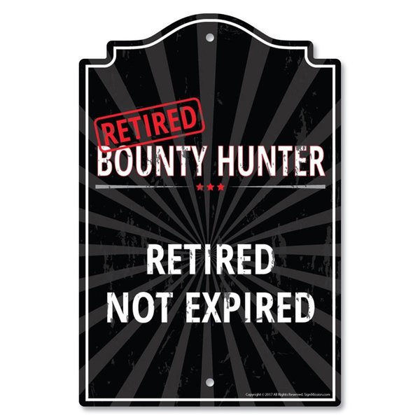 Amistad 10 x 14 in. Plastic Sign - Retired Bounty Hunter AM2073708